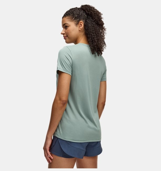 Yeşil Kadın UA Tech Graphic T-shirt