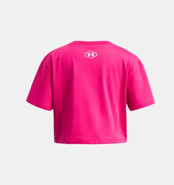 Pembe Kız Çocuk UA Rival T-shirt
