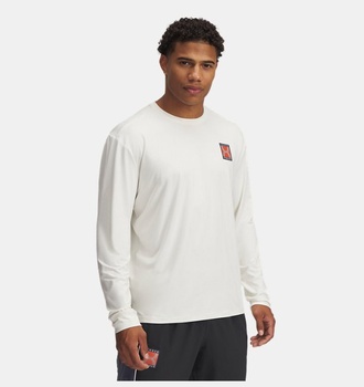 Erkek UA Run 96 Uzun Kollu T-shirt