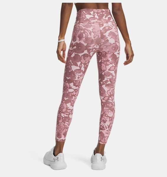 Pembe Kadın UA Motion Bilekte Print Tayt