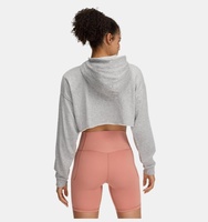 Kadın UA Icon Terry Crop Kapüşonlu Sweatshirt