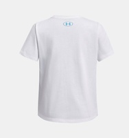 Kız Çocuk UA Bubble Wordmark T-shirt
