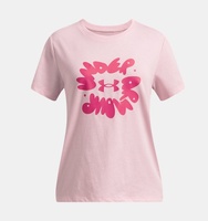 Kız Çocuk UA Bubble Wordmark T-shirt
