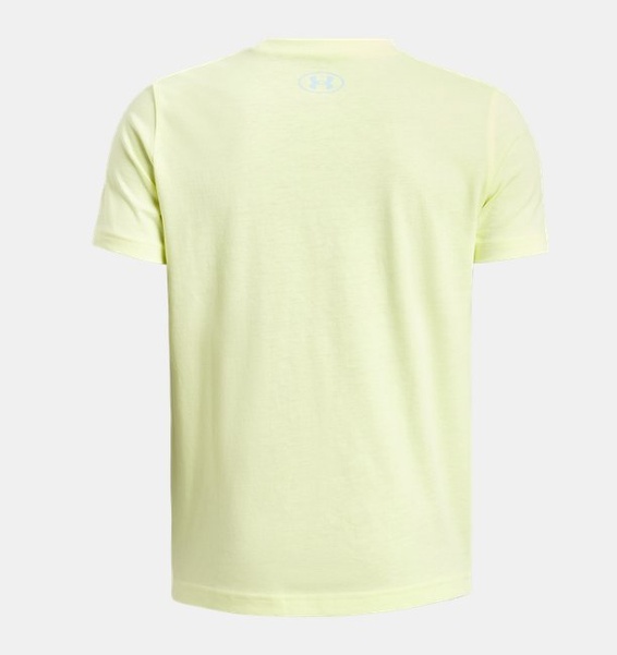 Sarı Erkek Çocuk UA Split Big Logo T-shirt