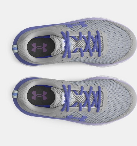 Gri Kız Çocuk UA Assert 10 Koşu Ayakkabısı