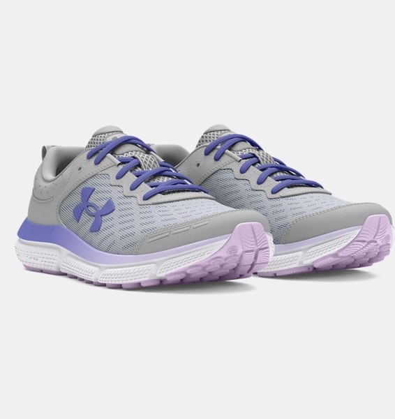 Gri Kız Çocuk UA Assert 10 Koşu Ayakkabısı