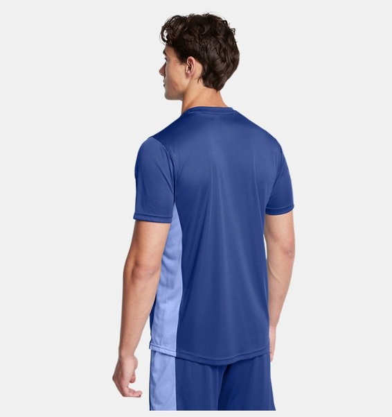 Mavi Erkek UA Challenger Antrenman Kısa Kollu T-shirt