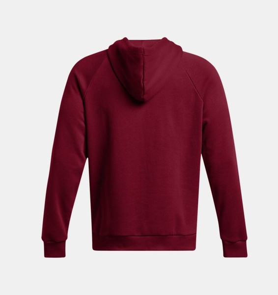 Bordo Erkek UA Rival Fleece Kapüşonlu Üst