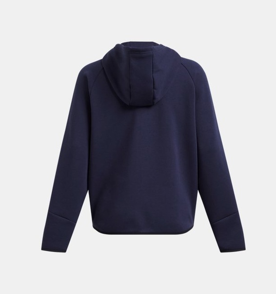 Lacivert Kadın UA Unstoppable Fleece Tam Fermuarlı Sweatshirt