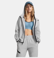 Kadın UA Unstoppable Fleece Tam Fermuarlı Sweatshirt