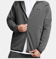 Erkek UA Unstoppable Fleece Tam Fermuarlı HD EU Sweatshirt