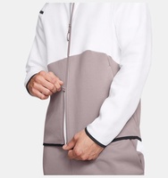 Erkek UA Unstoppable Fleece Tam Fermuarlı HD EU Sweatshirt