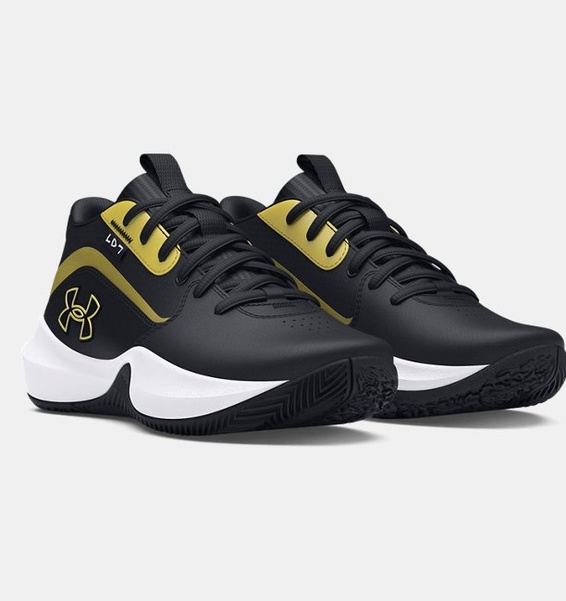 Siyah Çocuk UA GS Lockdown 7 Basketbol Ayakkabısı