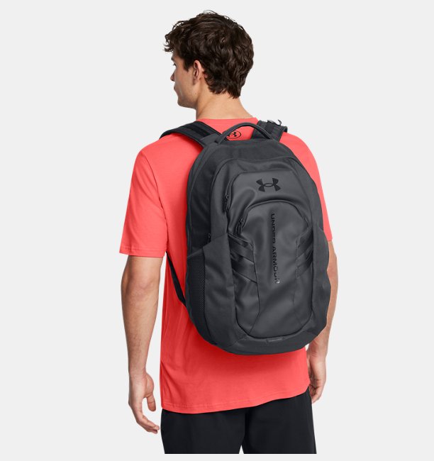 Unisex UA Hustle 6.0 Pro Sırt Çantası Siyah