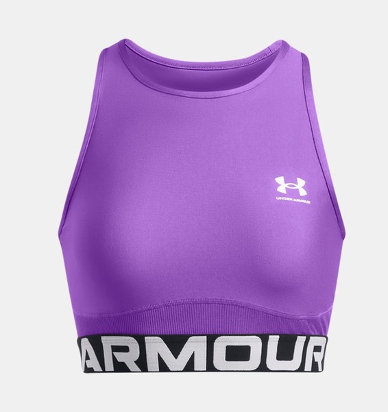 Lila Kadın UA HeatGear Rib Atlet