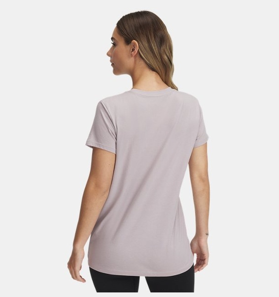 Gri Kadın UA Sportstyle Graphic Kısa Kollu T-shirt