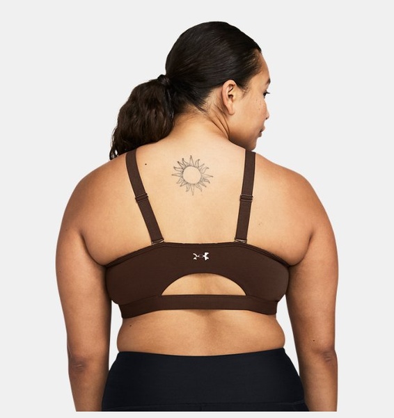 Kiremit Kadın UA SmartForm Evolution Mid Spor Sütyeni