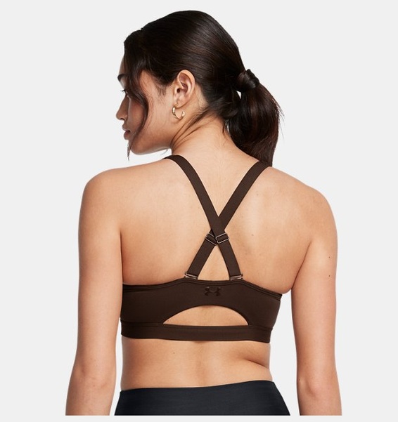 Kiremit Kadın UA SmartForm Evolution Mid Spor Sütyeni