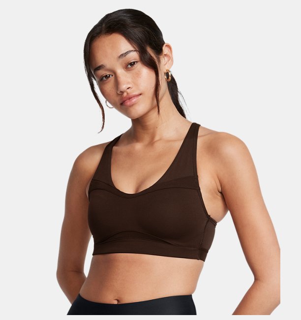 Kadın UA SmartForm Evolution Mid Spor Sütyeni Kiremit