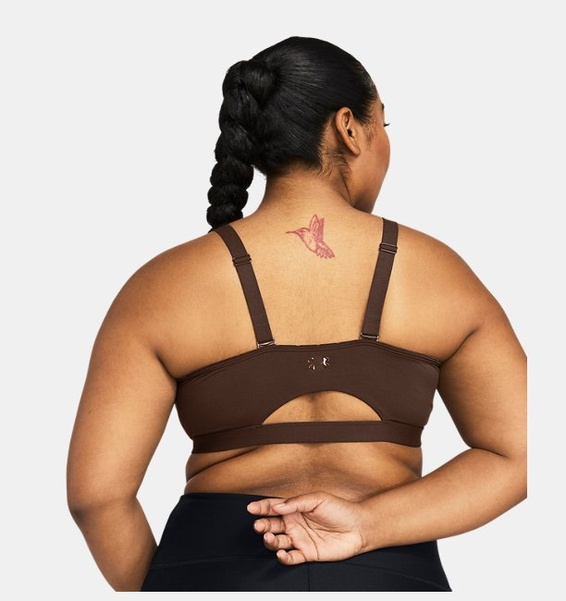 Kiremit Kadın UA SmartForm Evolution Mid Spor Sütyeni