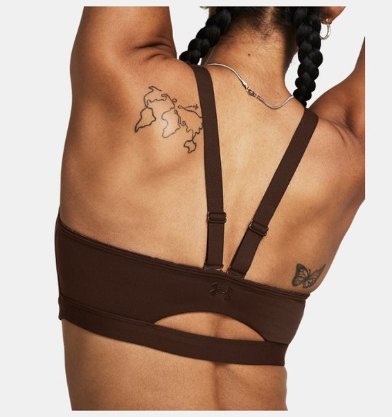 Kiremit Kadın UA SmartForm Evolution Mid Spor Sütyeni