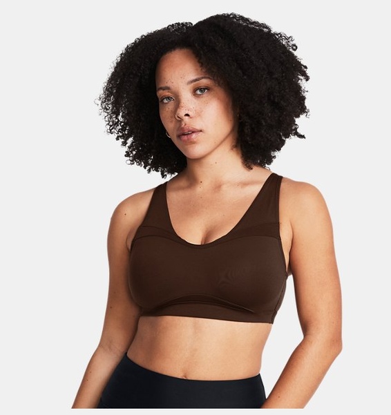 Kiremit Kadın UA SmartForm Evolution Mid Spor Sütyeni