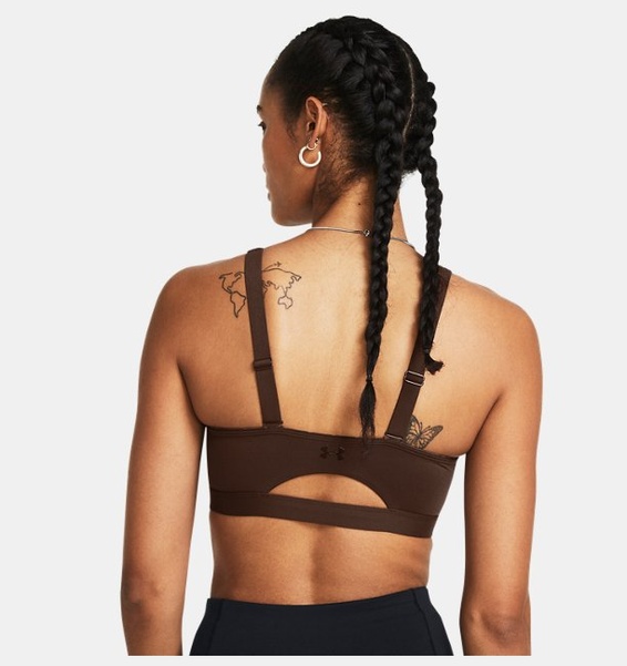 Kiremit Kadın UA SmartForm Evolution Mid Spor Sütyeni