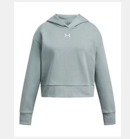 Çocuk UA Rival Fleece Kapüşonlu Üst