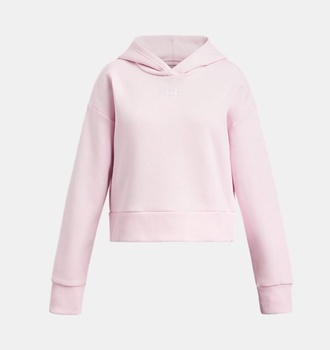 Çocuk UA Rival Fleece Kapüşonlu Üst