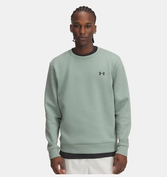 Erkek UA Unstoppable Fleece Bisiklet Yaka EU Sweatshirt