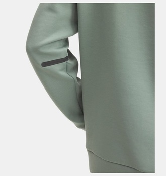 Erkek UA Unstoppable Fleece Bisiklet Yaka EU Sweatshirt