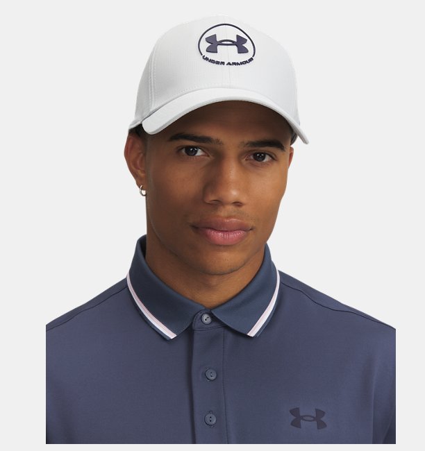 Erkek UA Js Drive Snapback Şapka Beyaz