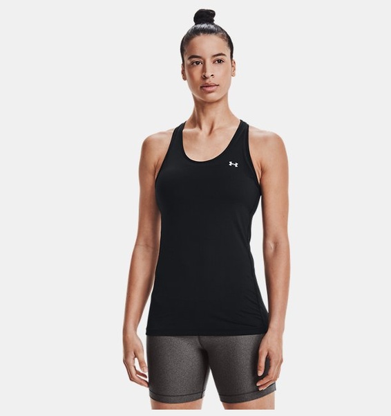 Siyah Kadın HeatGear® Armour Racer Atlet