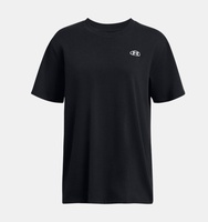 Kadın UA Heavyweight Embroidered Patch Boyfriend Oversized Kısa Kollu T-shirt