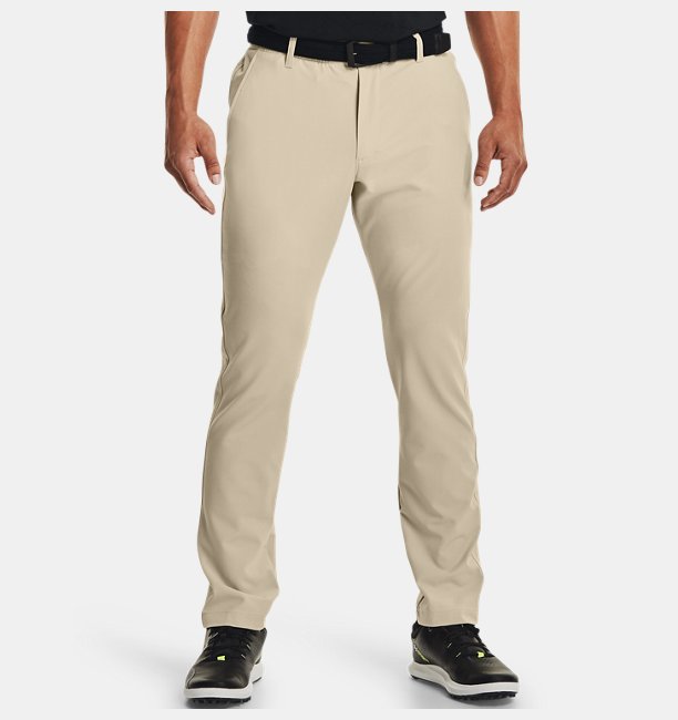 Erkek UA Drive Tapered Pantolon Bej