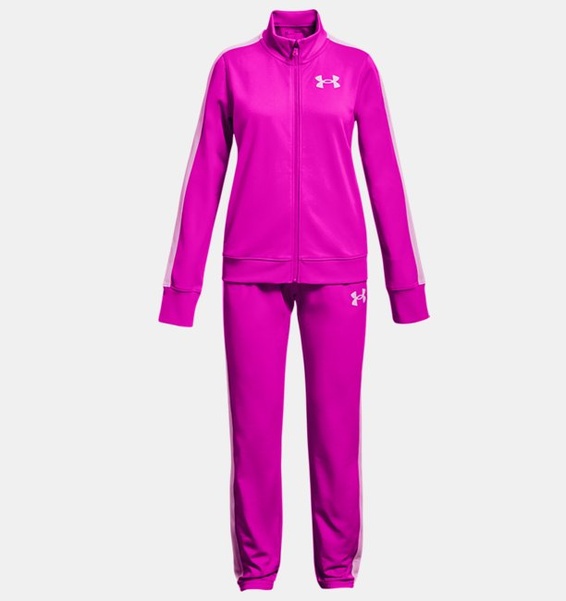 Pembe Çocuk UA Örme Eşofman Takımı