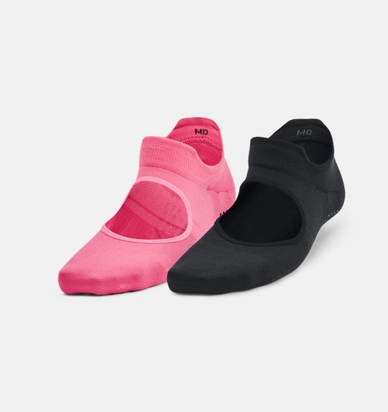 Siyah Kadın UA Breathe Balance 2’li Paket Çorap