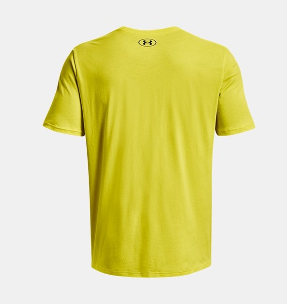 Sarı Erkek UA Team Issue Wordmark Kısa Kollu T-shirt