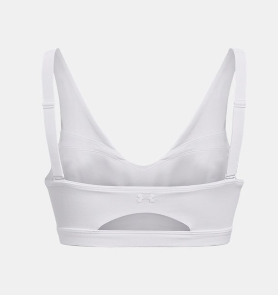 Beyaz Kadın UA SmartForm Evolution Mid Spor Sütyeni