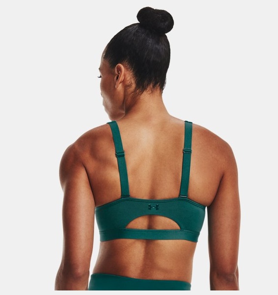 Yeşil Kadın UA SmartForm Evolution Mid Spor Sütyeni