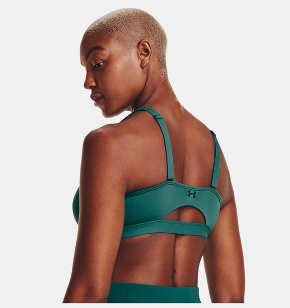 Yeşil Kadın UA SmartForm Evolution Mid Spor Sütyeni