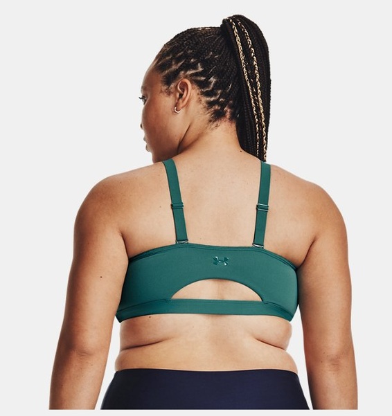 Yeşil Kadın UA SmartForm Evolution Mid Spor Sütyeni