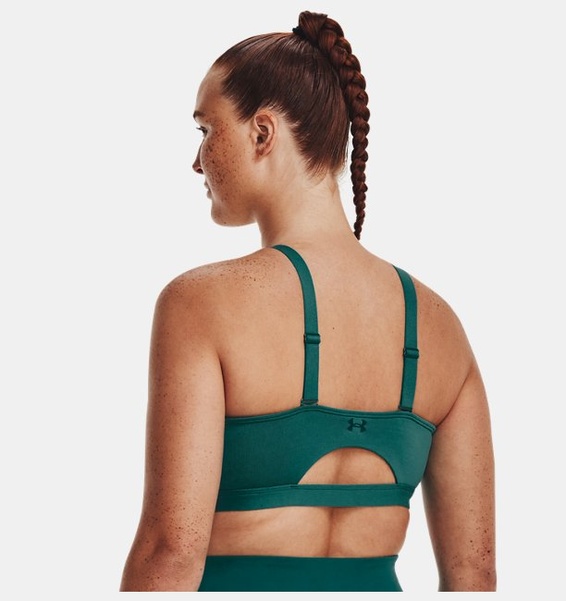 Yeşil Kadın UA SmartForm Evolution Mid Spor Sütyeni