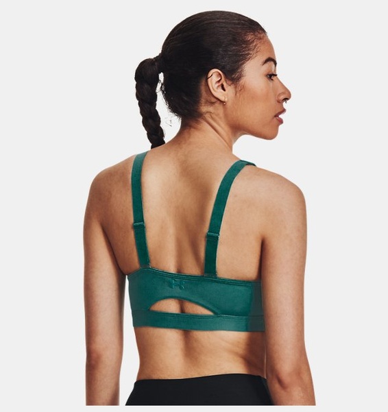 Yeşil Kadın UA SmartForm Evolution Mid Spor Sütyeni