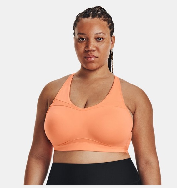 Turuncu Kadın UA SmartForm Evolution Mid Spor Sütyeni