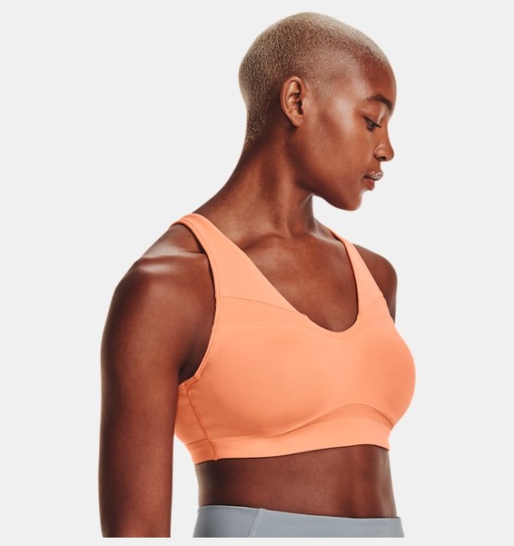 Turuncu Kadın UA SmartForm Evolution Mid Spor Sütyeni