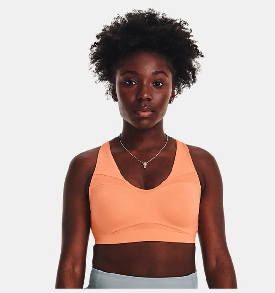 Turuncu Kadın UA SmartForm Evolution Mid Spor Sütyeni