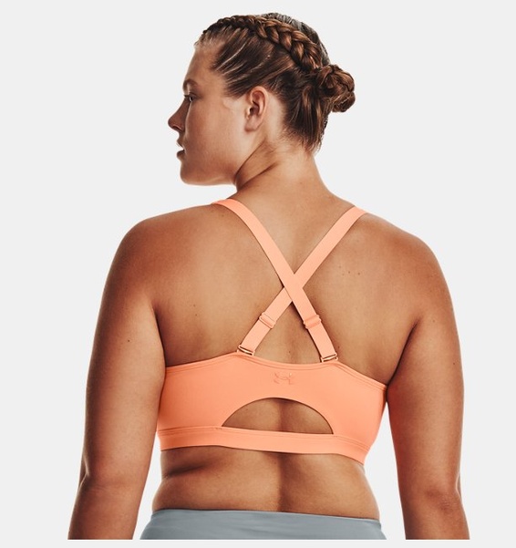 Turuncu Kadın UA SmartForm Evolution Mid Spor Sütyeni