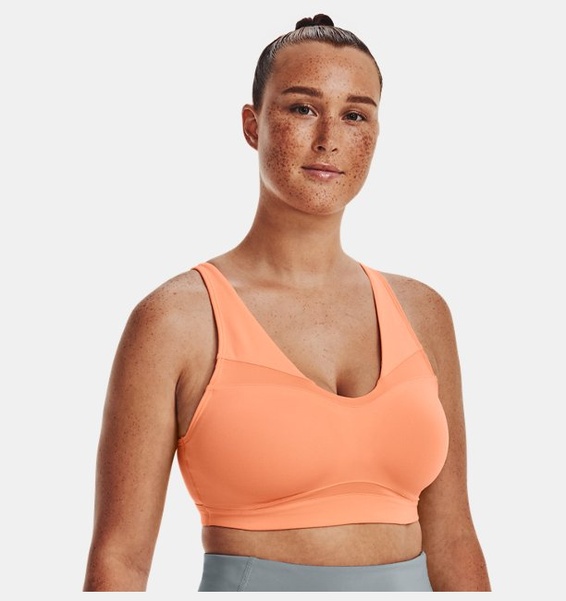 Turuncu Kadın UA SmartForm Evolution Mid Spor Sütyeni