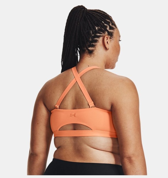 Turuncu Kadın UA SmartForm Evolution Mid Spor Sütyeni